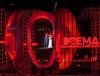 FILE - Taika Waititi, left, and Rita Ora host the European MTV Awards 2022 in Dusseldorf, Germany, on Nov. 13, 2022. The MTV European Music Awards have canceled its 2023 ceremony next month citing the Israel-Hamas War. The event had been scheduled for Paris on Nov. 5, with Ozuna, Renée Rapp and Thirty Second to Mars among the performers. (AP Photo/Martin Meissner, File)