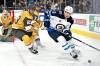 (AP Photo/David Becker)
                                Winnipeg Jets left wing Alex Iafallo controls the puck against Vegas Golden Knights defencemen Alec Martinez (23) and Alex Pietrangelo (7) during the first period Thursday, in Las Vegas.