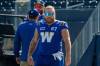 MIKE DEAL / WINNIPEG FREE PRESS files
                                Blue Bombers centre Chris Kolankowski was elevated from the practice roster for the 2021 Grey Cup. On Sunday he&rsquo;ll be the team&rsquo;s starter.