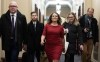 Deputy Prime Minister and Minister of Finance Chrystia Freeland makes her way to a cabinet meeting on Parliament Hill, Tuesday, November 21, 2023 in Ottawa. The Liberal government released its fall economic statement on Tuesday. THE CANADIAN PRESS/Adrian Wyld