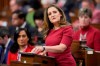 Minister of Finance Chrystia Freeland delivers the Fall Economic Statement in the House of Commons in Ottawa on Tuesday, November 21, 2023. THE CANADIAN PRESS/Adrian Wyld