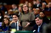 Leader of the Government in the House of Commons Karina Gould rises during Question Period in the House of Commons on Parliament Hill in Ottawa on Tuesday, Nov. 28, 2023. THE CANADIAN PRESS/Justin Tang