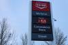 Brandon Sun files
                                In keeping with the province&rsquo;s gas-tax freeze, the Heritage Co-op gas station on Rosser Avenue in Brandon reduced pump prices by 14 cents a litre.