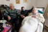 MIKE DEAL / WINNIPEG FREE PRESS 
                                Jane Pogson, with her parents, Rodney and Ann Ledwich, in their home on Assiniboine Avenue where Pogson moved her mother after being shocked at the state of the personal-care home to which she&rsquo;d been assigned after a hip fracture.