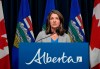 Alberta Premier Danielle Smith is in Ottawa today where she is set to open a new provincial office.&nbsp;Smith answers questions at a news conference in Calgary, Alta., Thursday, Feb. 1, 2024. THE CANADIAN PRESS/Todd Korol