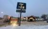 MIKE DEAL / WINNIPEG FREE PRESS
                                The Cork & Flame at 3106 Portage Ave., where owner Kyriakos Vogiatzakis died outside the business Wednesday evening.