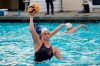 Two-time Olympic gold medalist and attacker Maddie Musselman trains with the U.S. women's water polo team at the Long Beach City College in Long Beach, Calif., on Thursday, Jan. 18, 2024. (AP Photo/Damian Dovarganes)