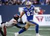 John Woods / THE CANADIAN PRESS files
                                Receiver Dalton Schoen wasn&rsquo;t interested in leaving the familiarity of the Blue Bombers