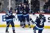THE CANADIAN PRESS/Fred Greenslade
                                Winnipeg Jets&rsquo; Mason Appleton (22) celebrates his goal against the Minnesota Wild with teammates Adam Lowry (17), Nino Niederreiter (62) and Brenden Dillon (5) during the first period in Winnipeg on Tuesday.