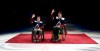 Ryan Straschnitzki, left, and Jacob Wassermann, victims of the Humboldt, Saskatchewan bus crash in 2017, are introduced in the first period of an NHL hockey game, in Denver on Saturday, Nov. 24, 2018. Rowing Canada says on social media that Jacob Wassermann has earned Canada a country quota spot in an event known as PR1 men's single sculls. THE CANADIAN PRESS/AP, David Zalubowski