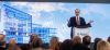 MIKE DEAL / WINNIPEG FREE PRESS
                                &ldquo;When you look out the windows on the 21st floor, you can see The Forks, the human rights museum, the legislative building &mdash; and if you look down from this window over here in June, that&rsquo;s where there will be a Stanley Cup party,&rdquo; CEO Jeff Goy said.