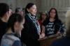 MIKE DEAL / FREE PRESS
                                Actor and former Churchill MP Tina Keeper is among the circle, which includes Afro-Indigenous, Anishinaabe, Anisininew, Cree, Dakota, Dene, Inuit, Métis, youth, and gender-diverse representatives.