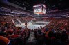Fans cheer as the Los Angeles Kings and the Edmonton Oilers hit the ice for Game 1 of first round NHL Stanley Cup playoff hockey action in Edmonton, Monday, April 22, 2024. THE CANADIAN PRESS/Jason Franson