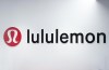 The Lululemon logo is seen on a wall at the company's headquarters in Vancouver, on Thursday, May 25, 2023. THE CANADIAN PRESS/Darryl Dyck