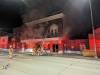 The shuttered Lido Theatre in The Pas was gutted in an arson on Monday. The suspected cause is arson. (Supplied)