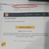 An example of the scam email. (Supplied)