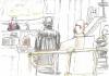 COURT SKETCH BY JAMES CULLETON
                                King&rsquo;s Branch Justice Glenn Joyal oversees the opening of accused serial killer Jeremy Skibicki&rsquo;s trial Monday