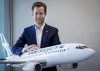 WestJet CEO Alexis von Hoensbroech is shown at the airline's headquarters in Calgary, Thursday, June 30, 2022. The CEO will give a speech to the Calgary Chamber of Commerce on Wednesday. The airline chief is expected to offer a progress report on the company's growth strategy.THE CANADIAN PRESS/Jeff McIntosh