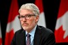 Privacy Commissioner of Canada Philippe Dufresne takes part in a news conference in Ottawa, on Thursday, Feb. 29, 2024. Dufresne and a government official are warning legislators to dramatically narrow the scope of a Senate bill proposing to block minors from accessing 