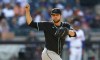 Arizona Diamondbacks' Slade Cecconi follows through on a pitch against the New York Mets during the third inning of a baseball game, Saturday, June 1, 2024, in New York. (AP Photo/Noah K. Murray)