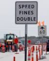 KEN GIGLIOTTI / FREE PRESS FILES
                                Photo radar set up on the south perimeter in a designated construction zone has resulted in 14,183 speeding tickets being issued over a six week span.