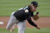 Miami Marlins starting pitcher Shaun Anderson delivers against the Washington Nationals during the first inning of a baseball game at Nationals Park in Washington, Friday, June 14, 2024. (AP Photo/Susan Walsh)