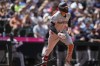 Minnesota Twins' Trevor Larnach watches his two-run home run fly into the stands against the Seattle Mariners during the eighth inning of a baseball game Sunday, June 30, 2024, in Seattle. (AP Photo/Lindsey Wasson)