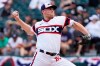 Chicago White Sox starting pitcher Ryan Burr (61) throws the ball against the Seattle Mariners during the first inning in the second baseball game of a doubleheader, Sunday, June, 27, 2021, in Chicago. The Toronto Blue Jays have recalled right-handed pitcher Ryan Burr from triple-A Buffalo. THE CANADIAN PRESS/AP, David Banks