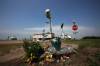 TIM SMITH / THE BRANDON SUN/FILE
                                A memorial for victims of the Carberry crash.