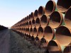 A free trade arbitration tribunal has tossed out TC Energy Corp.'s claim that it is owed US$15 billion in damages as a result of President Joe Biden's cancellation of the Keystone XL pipeline permit. Pipes intended for construction of the Keystone XL pipeline are shown in Gascoyne, N.D. on Wednesday April 22, 2015. THE CANADIAN PRESS/Alex Panetta
