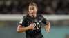 New Zealand's Indiah-Paige Riley runs across the field during the Women's World Cup soccer game between New Zealand and Norway at Eden Park in Auckland, New Zealand, Thursday, July 20, 2023. The motivation to upset the reigning Olympic women's soccer champions was already high for New Zealand forward Riley and her teammates.THE CANADIAN PRESS/AP/Abbie Parr