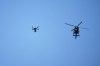 Dirty tricks are nothing new in world football. Rivals have long looked to give themselves a competitive advantage or to unsettle the opposition. A helicopter, right, and a drone fly above the Anfield stadium before the English Premier League soccer match between Liverpool and Manchester United in Liverpool, England, Sunday, Dec.17, 2023. THE CANADIAN PRESS/AP/Jon Super