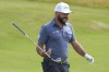 Stephan Jaeger of Germany walks down the 15th fairway during a practice round ahead of the British Open Golf Championships at Royal Troon golf club in Troon, Scotland, Wednesday, July 17, 2024. (AP Photo/Jon Super)