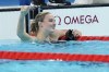 Canada's Summer McIntosh reacts after winning gold in the women's 400m Individual Medley at the Paris Summer Olympics in Paris, France on Monday, July 29, 2024. THE CANADIAN PRESS/Nathan Denette