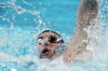 Ryan Murphy, of the United States, competes in the men's 200-meter backstroke semifinal at the 2024 Summer Olympics, Wednesday, July 31, 2024, in Nanterre, France. (AP Photo/Matthias Schrader)