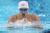 Wang Shun, of China, competes in the men's 200-meter individual medley semifinal at the 2024 Summer Olympics, Thursday, Aug. 1, 2024, in Nanterre, France. (AP Photo/Matthias Schrader)