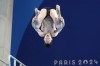 China's Wang Zongyuan competes in the men's 3m springboard diving semifinal, at the 2024 Summer Olympics, Wednesday, Aug. 7, 2024, in Saint-Denis, France. (AP Photo/Lee Jin-man)