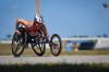 Paul Clawson photo
                                Leanne Taylor of Oak Bluff is ranked No. 3 in the world among female para-triathletes.