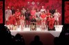Team Canada's Olympic uniform may have generated backlash from online critics complaining some pieces look like they've been blood-splattered or resemble uncooked bacon, but marketing experts say creator Lululemon Athletica Inc. won't suffer from the backlash. Athletes show the collection during the unveiling of the Team Canada Lululemon Athlete Kit for the Paris 2024 Olympic and Paralympic Games in Toronto, Tuesday, April 16, 2024. THE CANADIAN PRESS/Chris Young