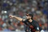 Baltimore Orioles starting pitcher Zach Eflin delivers to the Tampa Bay Rays during the seventh inning of a baseball game Friday, Aug. 9, 2024, in St. Petersburg, Fla. (AP Photo/Christopher O'Meara)