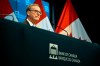 Governor of the Bank of Canada Tiff Macklem participates in a news conference in Ottawa on July 24, 2024. Canada's inflation rate likely took another dip last month, according to economists who expect the Bank of Canada to continue cutting interest rates throughout the fall. THE CANADIAN PRESS/Justin Tang