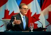 Statistics Canada is set to publish its July consumer price index report today. Governor of the Bank of Canada Tiff Macklem participates in a news conference on the bank's interest rate announcement, and the release of the quarterly Monetary Policy Report, in Ottawa, on Wednesday, July 24, 2024. THE CANADIAN PRESS/Justin Tang