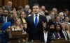 Conservative Leader Pierre Poilievre has written to the leader of the New Democrats, urging him to force an election this fall. Poilievre rises during Question Period, in Ottawa, Wednesday, June 19, 2024. THE CANADIAN PRESS/Adrian Wyld, *MANDATORY CREDIT*