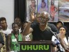 FILE - Omali Yeshitela, chairman of the International People's Democratic Uhuru Movement, St. Petersburg, addresses the recent killings of black males, and police on July 8, 2016, in Dallas. (Scott Keeler/The Tampa Bay Times via AP, File)