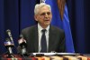 U.S. Attorney General Merrick Garland speaks to federal, state, local and tribal law enforcement officials during a visit to Albuquerque, N.M., Monday, Aug. 12, 2024. ( AP Photo/Susan Montoya Bryan)