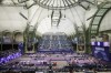 General view during the wheelchair fencing competitions at the 2024 Paralympics, Wednesday, Sept. 4, 2024, in Paris, France. (AP Photo/Thomas Padilla)