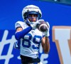 NIC ADAM / FREE PRESS
Winnipeg Blue Bombers’ Kenny Lawler (89) practicing at Princess Auto Stadium Thursday morning.
240813 - Tuesday, August 13, 2024.

Reporter:
