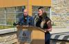 MATT FRANK / FREE PRESS
                                Jessica Miller, right, CEO of the Winnipeg Humane Society, joined by Andrew Clark, director of the humane society&rsquo;s investigations team, said an investigation is ongoing after the seizure of more than 130 dogs from a property north of Winnipeg.