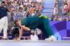 Australia&rsquo;s Rachael Gunn, known as B-Girl Raygun, . (AP Photo/Frank Franklin)