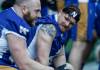 JOHN WOODS / FREE PRESS FILES
                                Bombers linebacker Adam Bighill (right), a union rep on the CFL&rsquo;s rules committee, believes there will be a &lsquo;healthy debate around the command centre usage.&rsquo;
